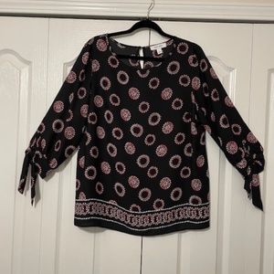 Ladies Black Nine West Top Size Large